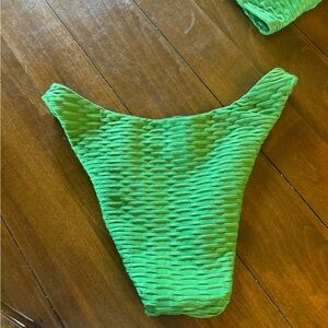 Mink Pink - Green Bikini Bottom- Size S